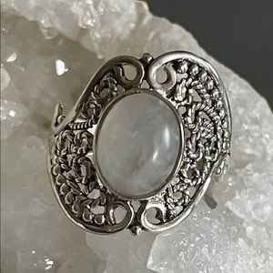 NEW 🌟✨🌟Moonstone Sterling Silver Ring